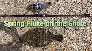 Fishing for Spring Fluke off the Shore Long Island NY