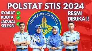 Polstat STIS 2024 resmi dibuka !!