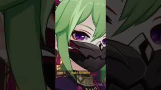 hmm.. Huh?! Hehehe~ #kukishinobu #yanfei #genshinimpact #hmmm