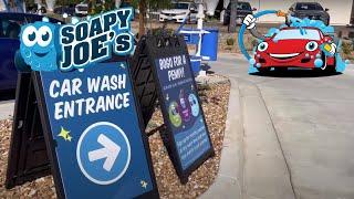 What to expect at Soapy (Magic) Joe car wash!