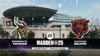 Madden 25 - Minnesota Vikings @ Chicago Bears - Week 12