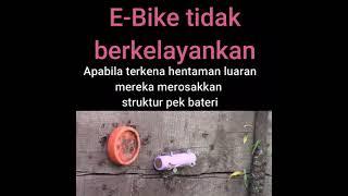 Adakah basikal elektrik selamat utk diguna - Stonbike