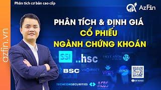 Phân tích và định giá cổ phiếu ngành chứng khoán | AzFin