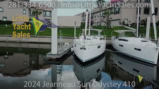 2024 Jeannneau Sun Odyssey 410 available at Little Yacht Sales