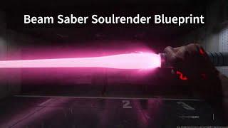 Beam Saber Soulrender Blueprint Gundam