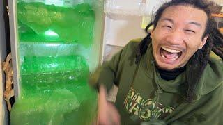 友達の家の家電全てスライムでパンパンに詰めてみた【ドッキリ】
