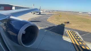 Delta Airlines Boeing 767-400ER Takeoff from Atlanta