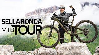 Spektakuläre MTB-Tour: Sellaronda (3.915 HM) aus Wolkenstein in Südtirol | Mountainbike