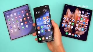 The Best Foldable Yet? Xiaomi Mix Fold 4 Vs Z Fold 6 & Vivo X Fold 3 Pro