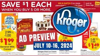 *MORE MEGA!?!?* Kroger Ad Preview for 7/10-7/16 | Buy 5 or More MEGA SALE, Weekly Digitals, & MORE