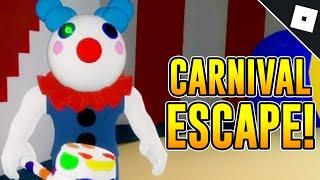 How to ESCAPE THE CARNIVAL MAP + ENDING (CHAPTER 8) in PIGGY | Roblox