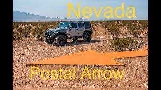 JK_southwest explores one of Nevada's postal arrows in the Jeep JK