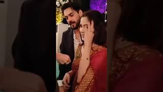 Aima baig engagement video | Aima baig Shahbaz Shigri Engagement