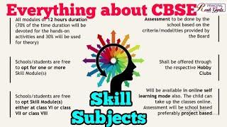 CBSE Skill Subjects. Dr Biswajeet Saha Explains everything for Students, Teachers and Parents.