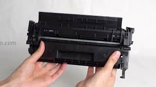 How to Replace the HP 58A Toner Cartridge