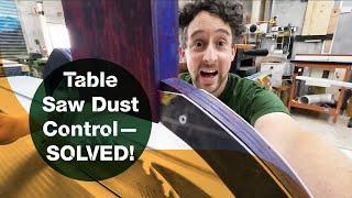 Sawdust Solutions! Building A Table Saw Overhead Dust Guard