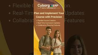 Elevate your institution with Cyborg ERP's advanced educational