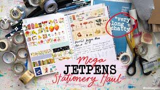 ️ NEW STATIONERY FINDS!! *Giant Jetpens Stationery Haul - Washi, Pens, Traveler's Notebooks + More*