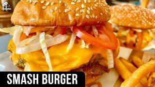 Classic Smash Burger With Homemade Burger Sauce I The Best Smash Burger Recipe | My Recipes By R