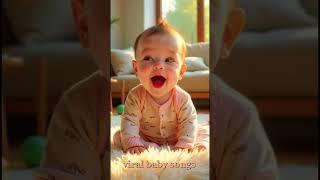 Adorable Baby Sings for the First Time!  #baby