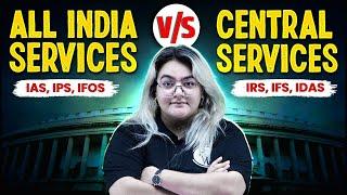 All India Services vs Central Service | Civil Services of India | OnlyIAS Foundation