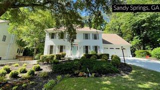 Sandy Springs GA Home for Sale - 5 bedrooms - 4.5 baths - #AtlantaHomesForSale