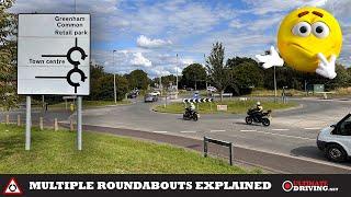 Dealing With Multiple Roundabouts - Driving Test Tips - Ultimate Driving - Newbury