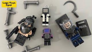 LEGO Skibidi Toilet | TV man | SWAT Toilet Man| Headscarf Toilet Man | Unofficial Lego Minifigures