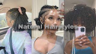 type 4 | natural hairstyles | tiktok compilation