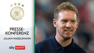 Pressekonferenz der Nationalmannschaft nach dem Spiel SUI - GER mit Julian Nagelsmann