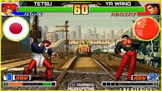 KOF 98 - 日本-Tetsu Vs Ya wang (丫王) FT10 [20/08/2024] 赢200.输100