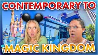 Experiment: How FAST Can We Get to Magic Kingdom? -- Contemporary Resort