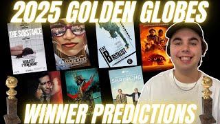 2025 Golden Globes Winner Predictions!