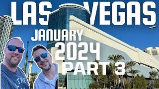 Las Vegas Vlog | Part 3 Jan 2024 | Tim and Matt Travel