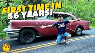 '55 Buick Driving For The First Time Since 1968!