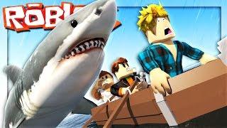 Roblox Adventures - ROBLOX SHARK ATTACK! (Roblox Jaws Shark Attack)