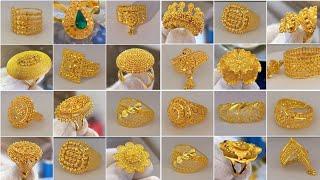 Trending Most Beautiful Gold Rings Designs 2025 | Royal Gold Rings Designs for Engagement