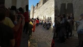 Scottish Guard at the Tower of London "Man Down "!!!!