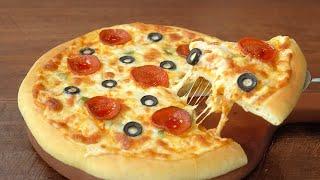 비교불가, 홈메이드 피자만들기 :: 폭신한 피자 도우와 후레시한 토마토소스 만드는법 :: Homemade Pizza Recipe :: Pizza Dough Recipe