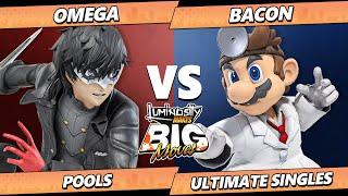 LMBM 2024 - omega (Joker) Vs. Bacon (Dr Mario) Smash Ultimate - SSBU