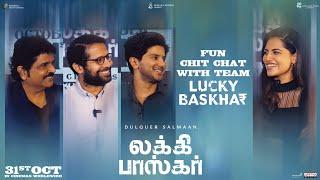 Lucky Baskhar Tamil Interview | Special Chit-Chat with Dulquer Salmaan, Ramki & Venky Atluri