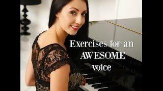 Daily singing exercises for an awesome voice.