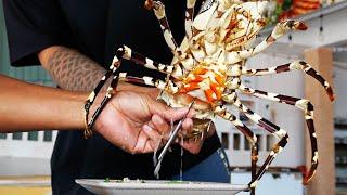 Vietnamese Street Food - GIANT RAINBOW LOBSTER Mui Ne Seafood Vietnam