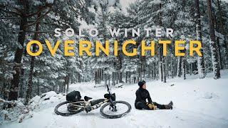 Solo Winter Overnighter | My first experience with snow