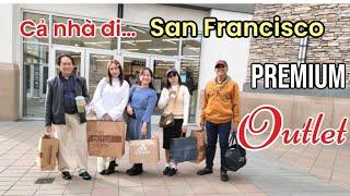 Cả nhà đi mua sắm tại khu trung tâm San Francisco Outlet! Hành trình gia đình đi Mỹ phần 7 |