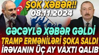 TƏCİLİ! Əsas xəbərlər 08.11.2024 (Xəbər Bələdcisi) xeberler, xəbərlər, son xeberler