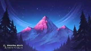 DEEP RELAXATION Music for Sleep [Insomnia & Stress] "Alpine Dreams" Binaural Beats