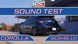 DC Sports Toyota Corolla Exhaust Sound Clip (SCS4610)