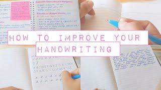 How I improved my handwriting | tips to improve handwriting|| himani shah