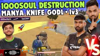 iQOOSoul Aggression in Skyesports Day 2  SouL Manya Knife GodL  Nakul & Saumay on Fire 